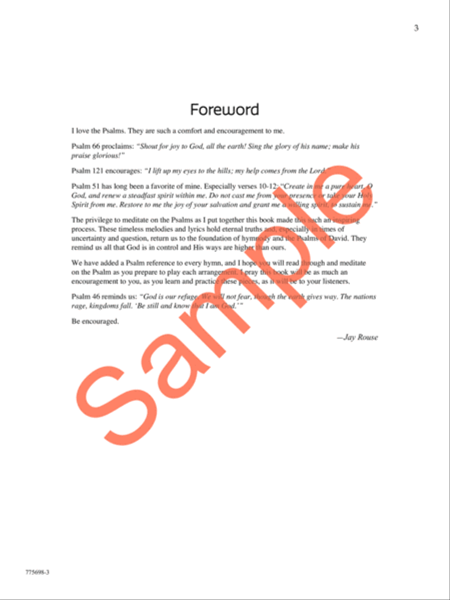 Hiding in Thee Piano Solo scores gallery preview page 4