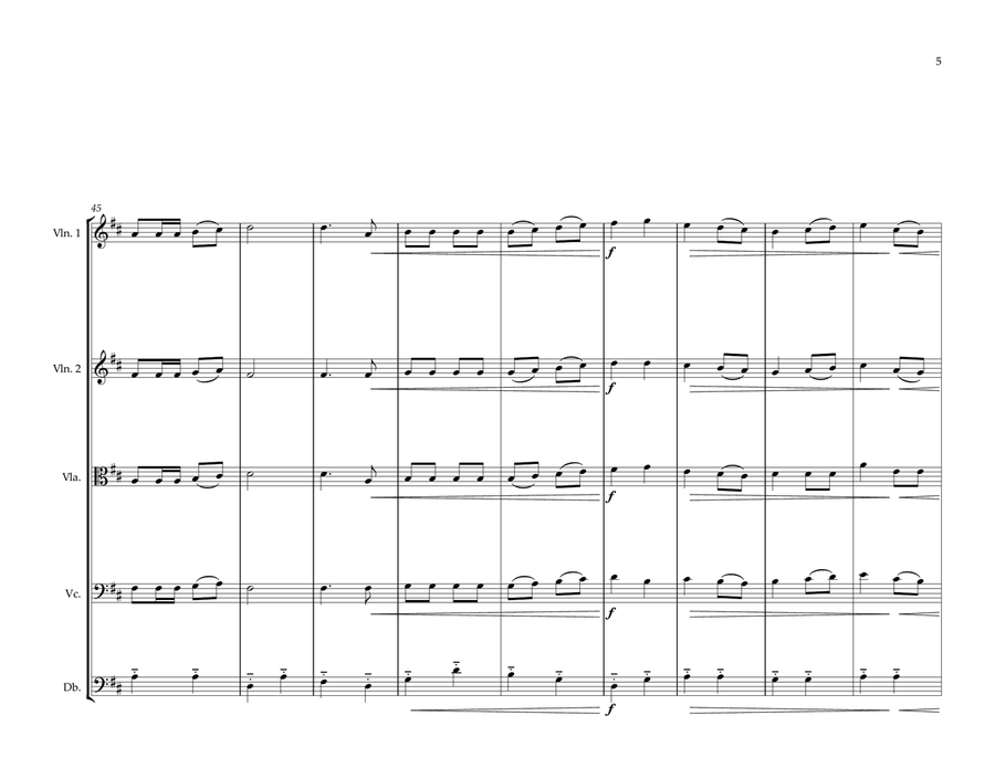 East Timor National Anthem for String Orchestra image number null