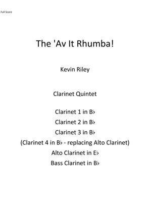 Book cover for The 'Av It Rhumba
