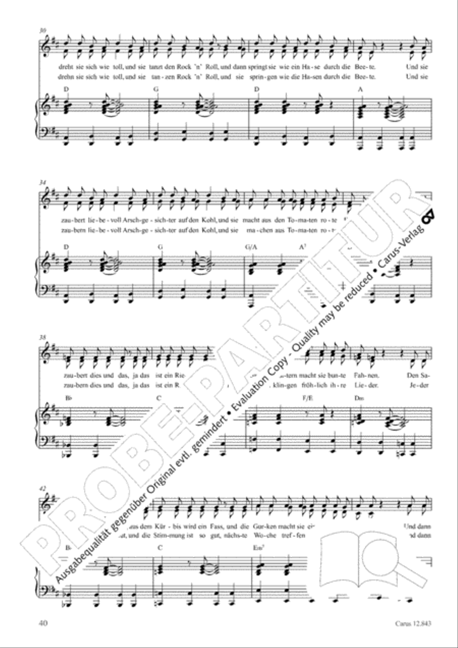 Gruselsongs, Band 1 Gruselsongs, Band 1 Score scores gallery preview page 41