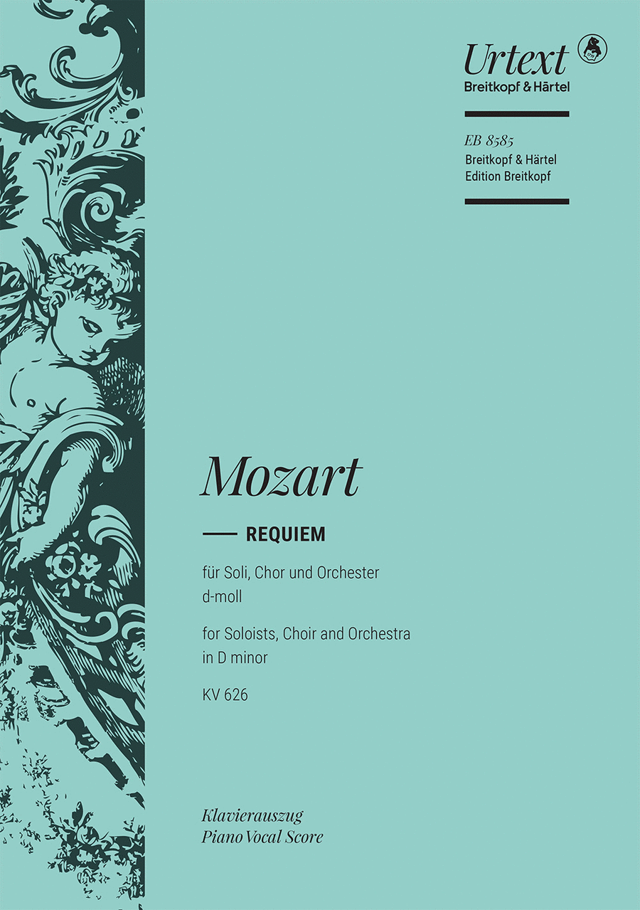 Requiem in D minor K. 626 by Wolfgang Amadeus Mozart 4-Part - Sheet Music