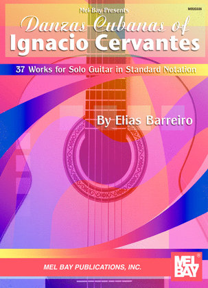 Book cover for Danzas Cubanas of Ignacio Cervantes