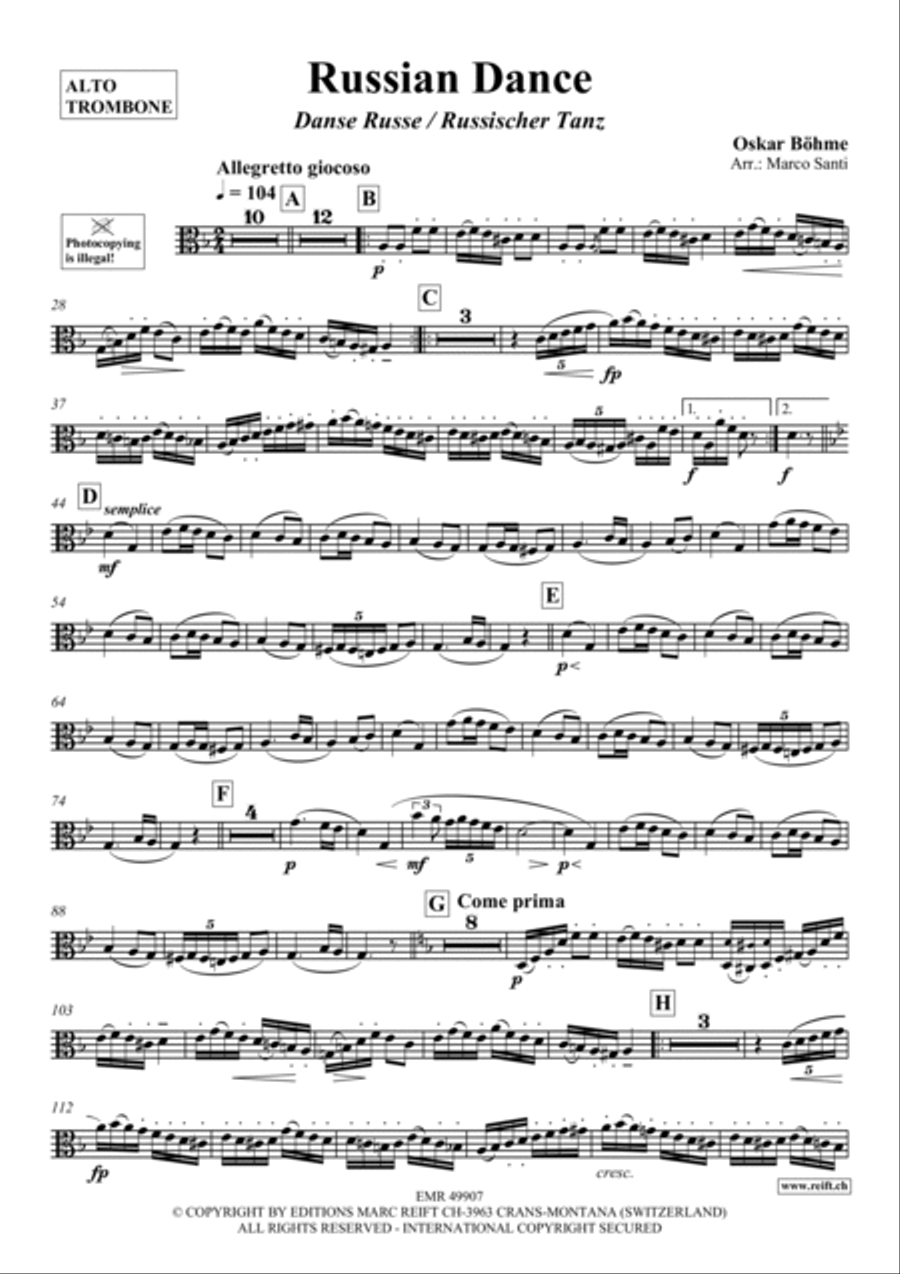 Russian Dance Piano Accompaniment scores gallery preview page 2