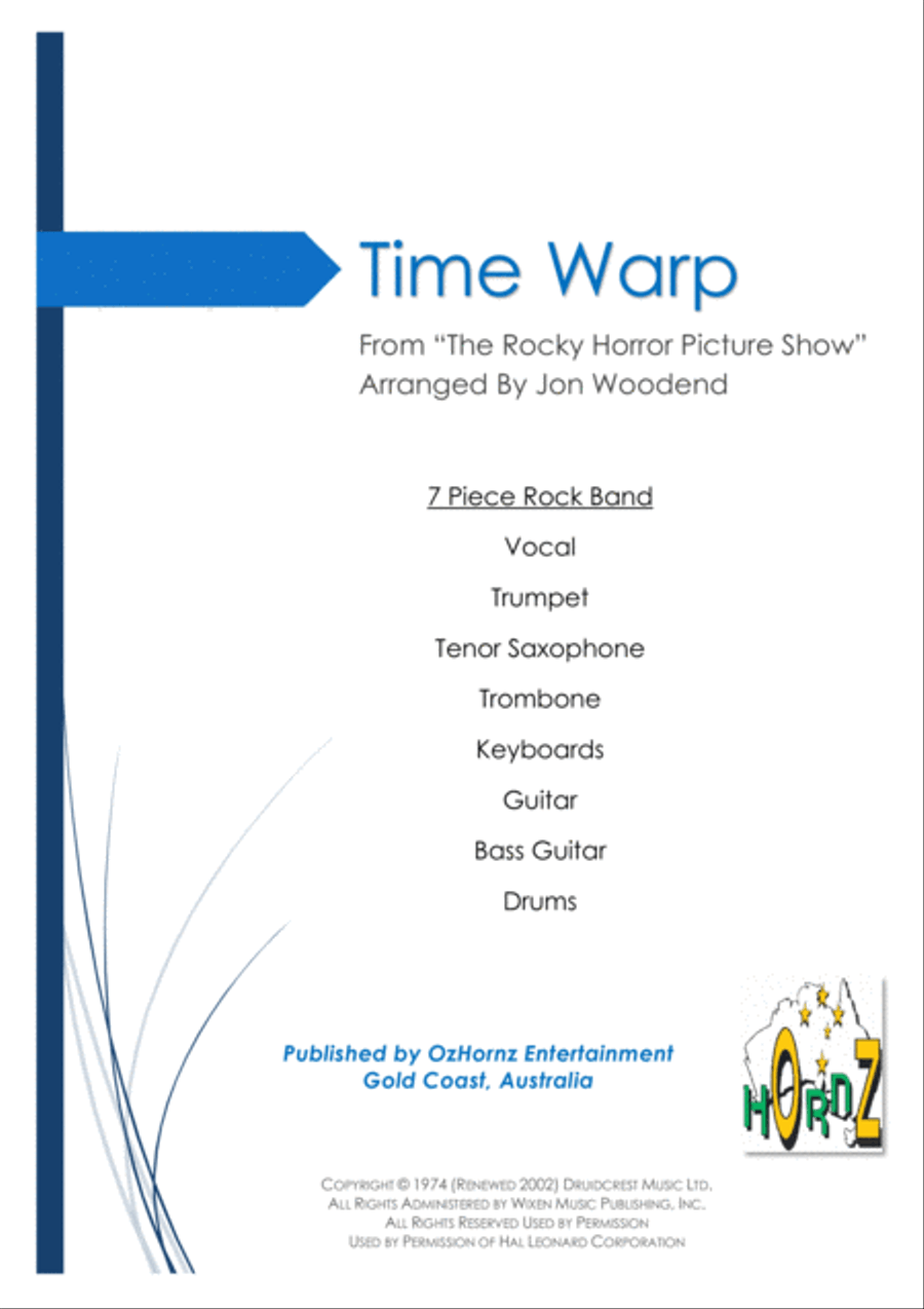 Time Warp Jazz Ensemble scores gallery preview page 1