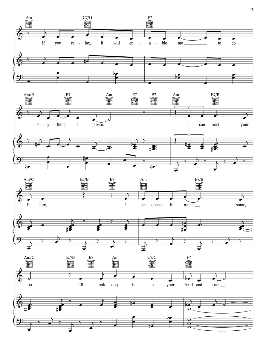 Friends On The Other Side Piano, Vocal, Guitar scores gallery preview page 3