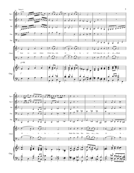 Concertato on Llanfair – Congregation, Choir, Brass Quintet, and Organ. image number null