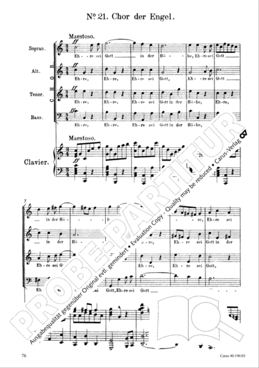 Die Geburt Christi SSA scores gallery preview page 77