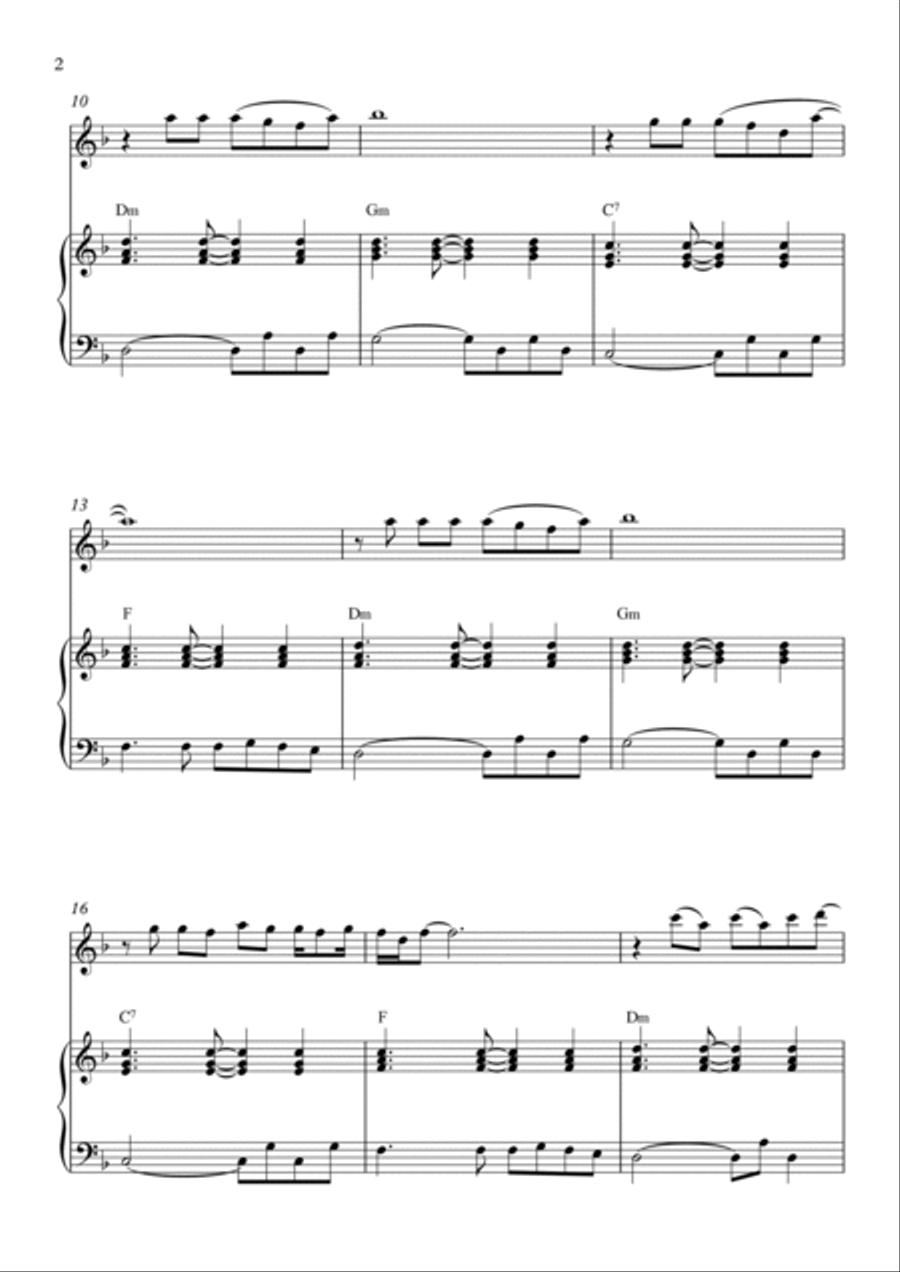 Flowers Flowers Alto Recorder scores gallery preview page 2