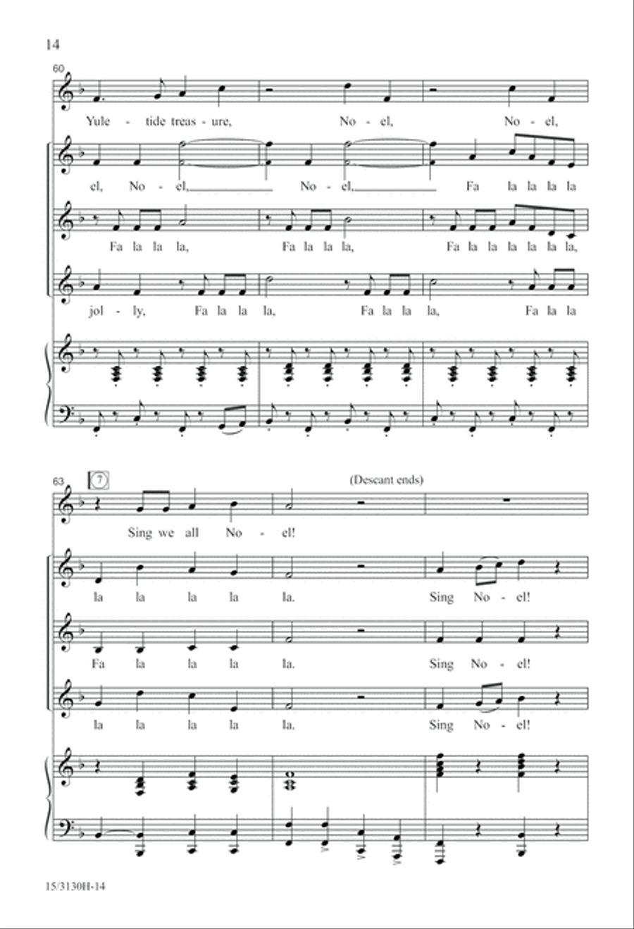 Wolfgang's Christmas Canon SSA scores gallery preview page 14
