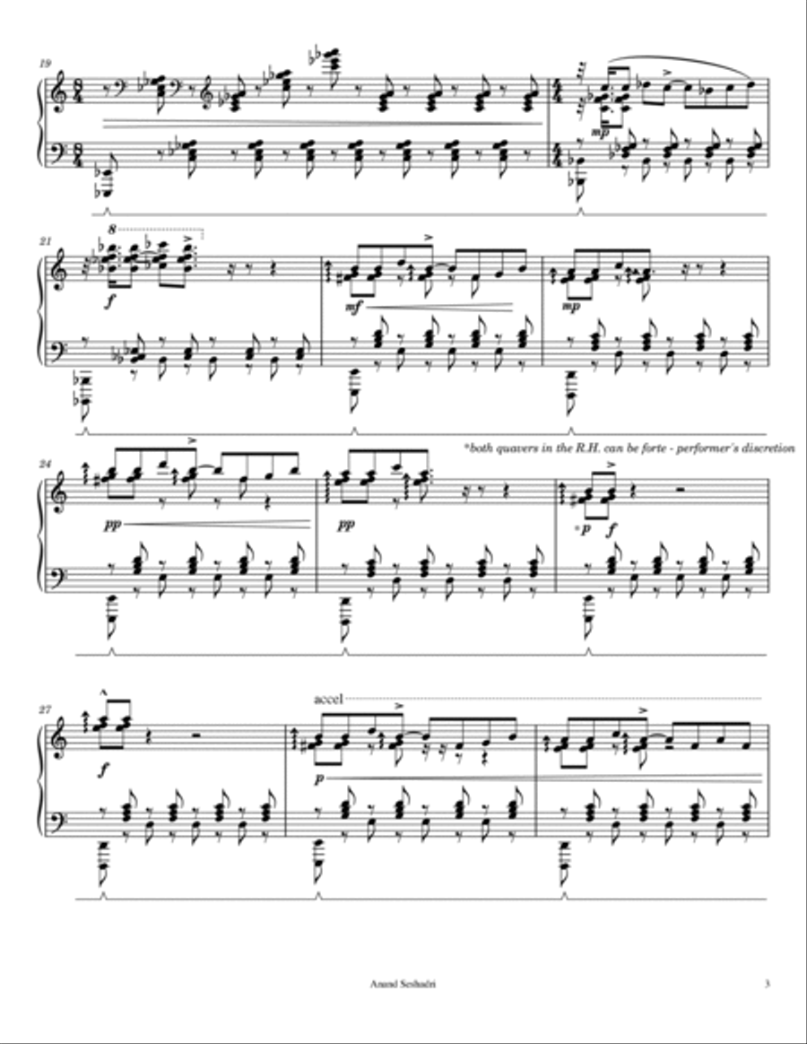 Piano Sonata G=I/S Piano Solo scores gallery preview page 3