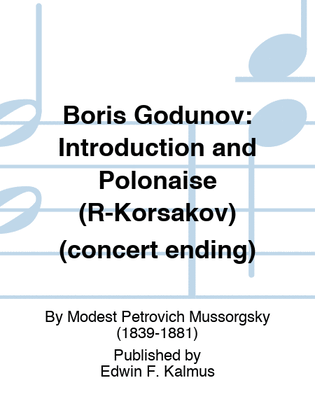BORIS GODUNOV: Introduction and Polonaise (R-Korsakov) (concert ending)