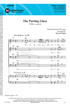 Book cover for The Parting Glass