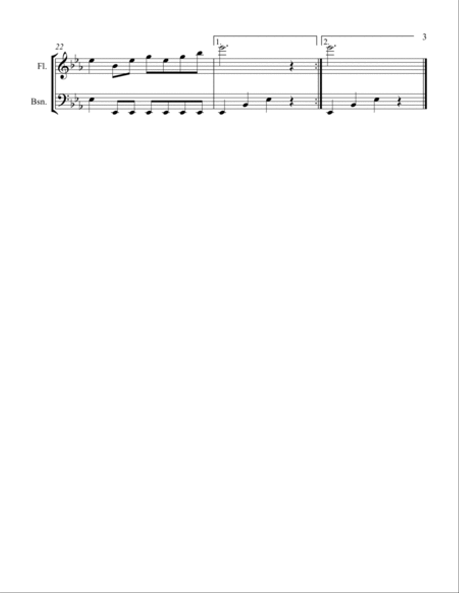 Marche Woodwind Duet scores gallery preview page 3
