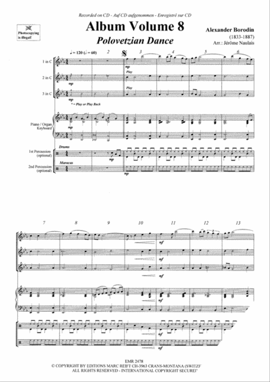 Album Volume 8 Flute scores gallery preview page 3