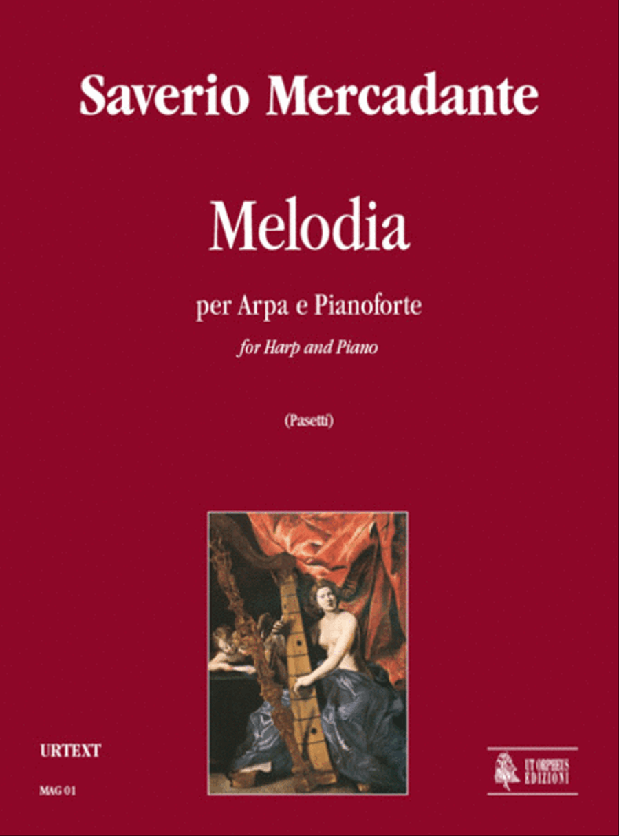 Melodia for Harp and Piano Harp scores gallery preview page 1
