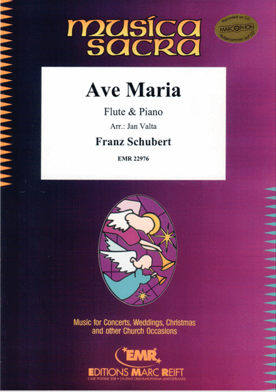 Ave Maria Flute Solo scores gallery preview page 1