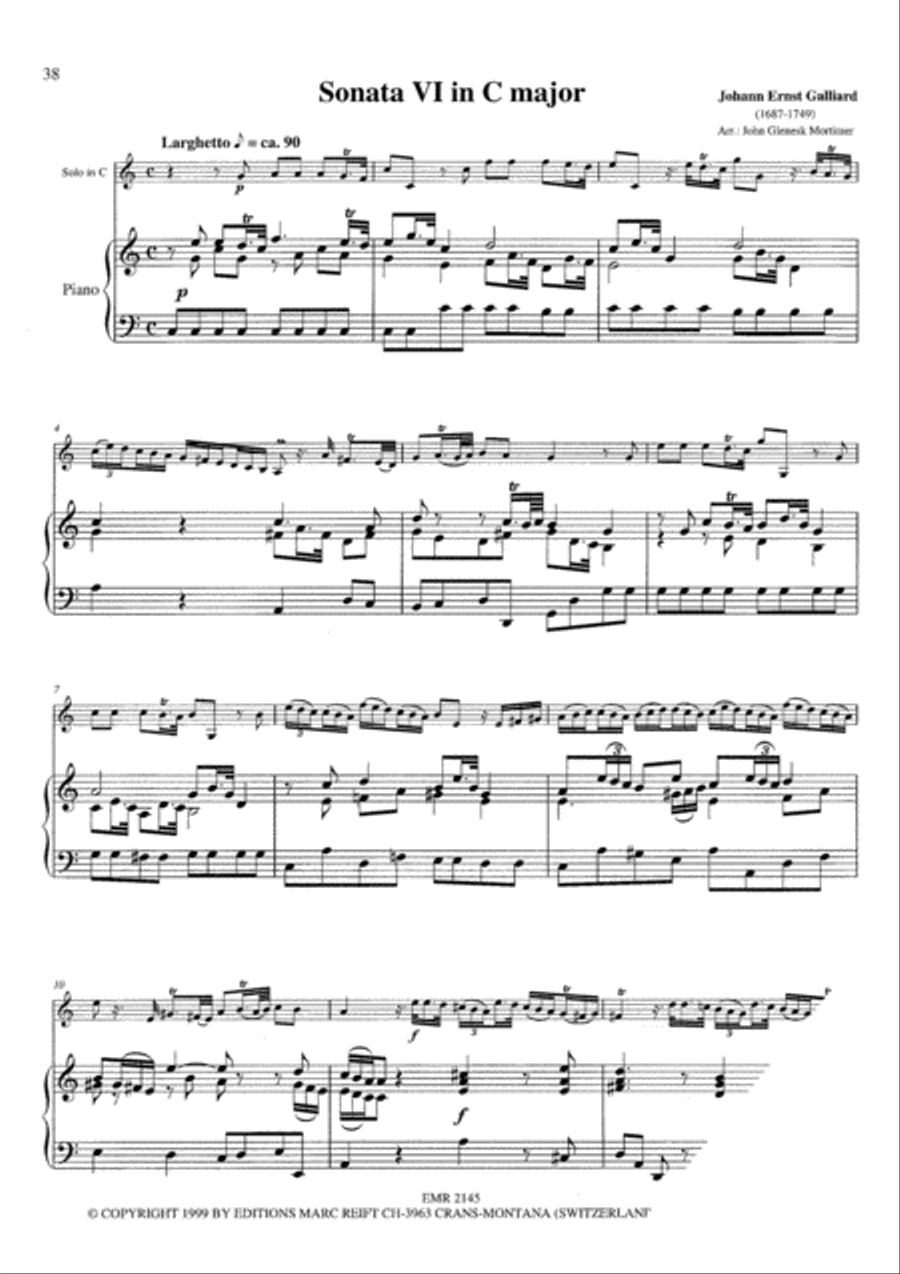 6 Sonatas 6 Sonatas Euphonium scores gallery preview page 8