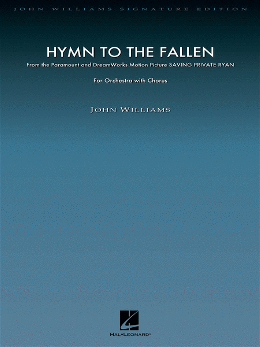 Hymn to the Fallen (from Saving Private Ryan) Choir scores gallery preview page 1