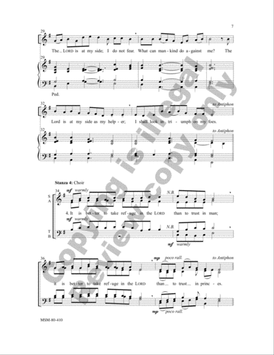 Christ Has Become Our Paschal Sacrifice: Communion Antiphon for Easter 4-Part scores gallery preview page 7