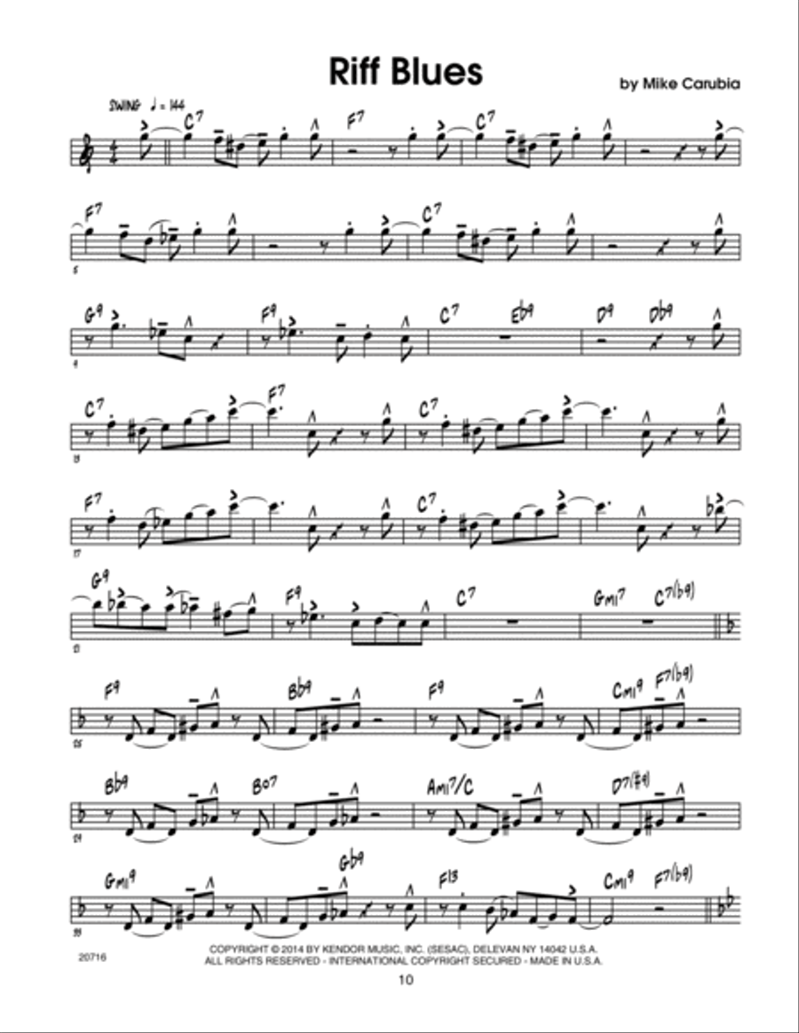 Effective Etudes For Jazz, Volume 2 - Guitar -Book with MP3 Downloads Jazz Ensemble scores gallery preview page 2