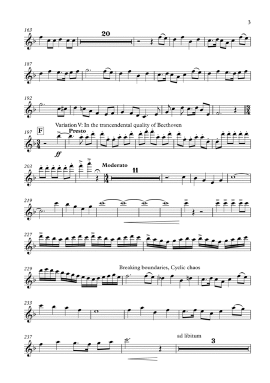 Theme and Variations on a Chinese New Year Theme for Extended Orchestra - Set of all parts Full Orchestra scores gallery preview page 6