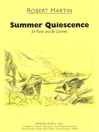 Book cover for Summer Quiescence