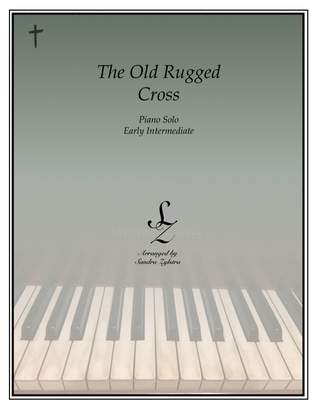 Book cover for The Old Rugged Cross (early intermediate piano)