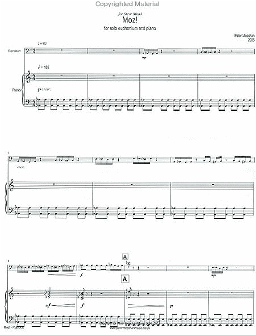 Moz! Euphonium scores gallery preview page 2
