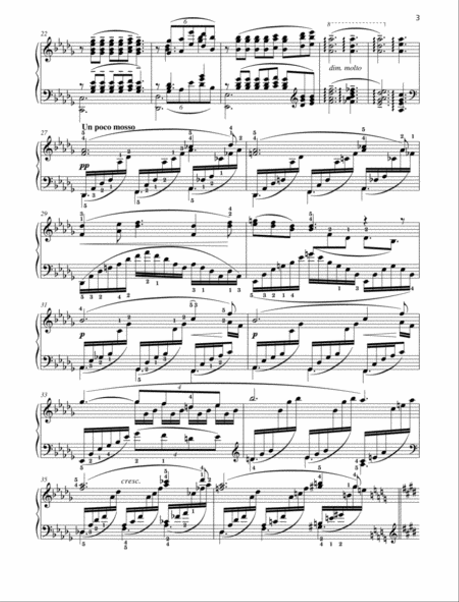 Clair de lune Clair de lune Piano Solo scores gallery preview page 2