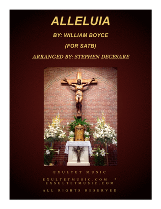 Book cover for Alleluia (for SATB)