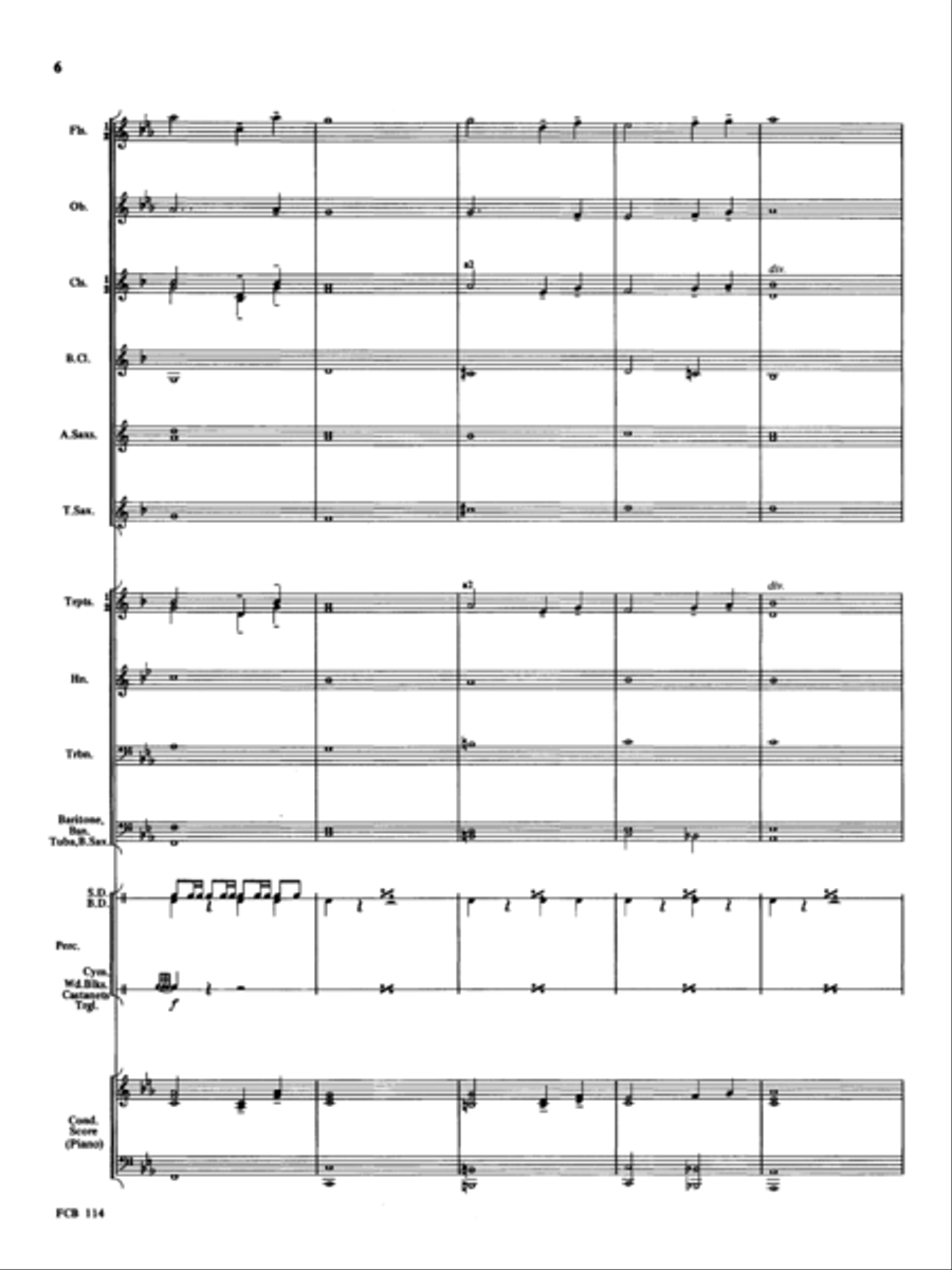 Rodeo Concert Band scores gallery preview page 6