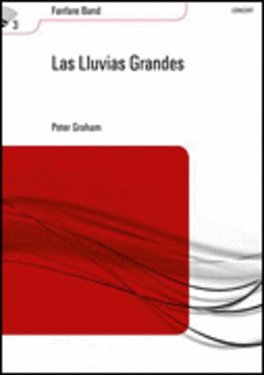 Las Lluvias Grandes Concert Band scores gallery preview page 1