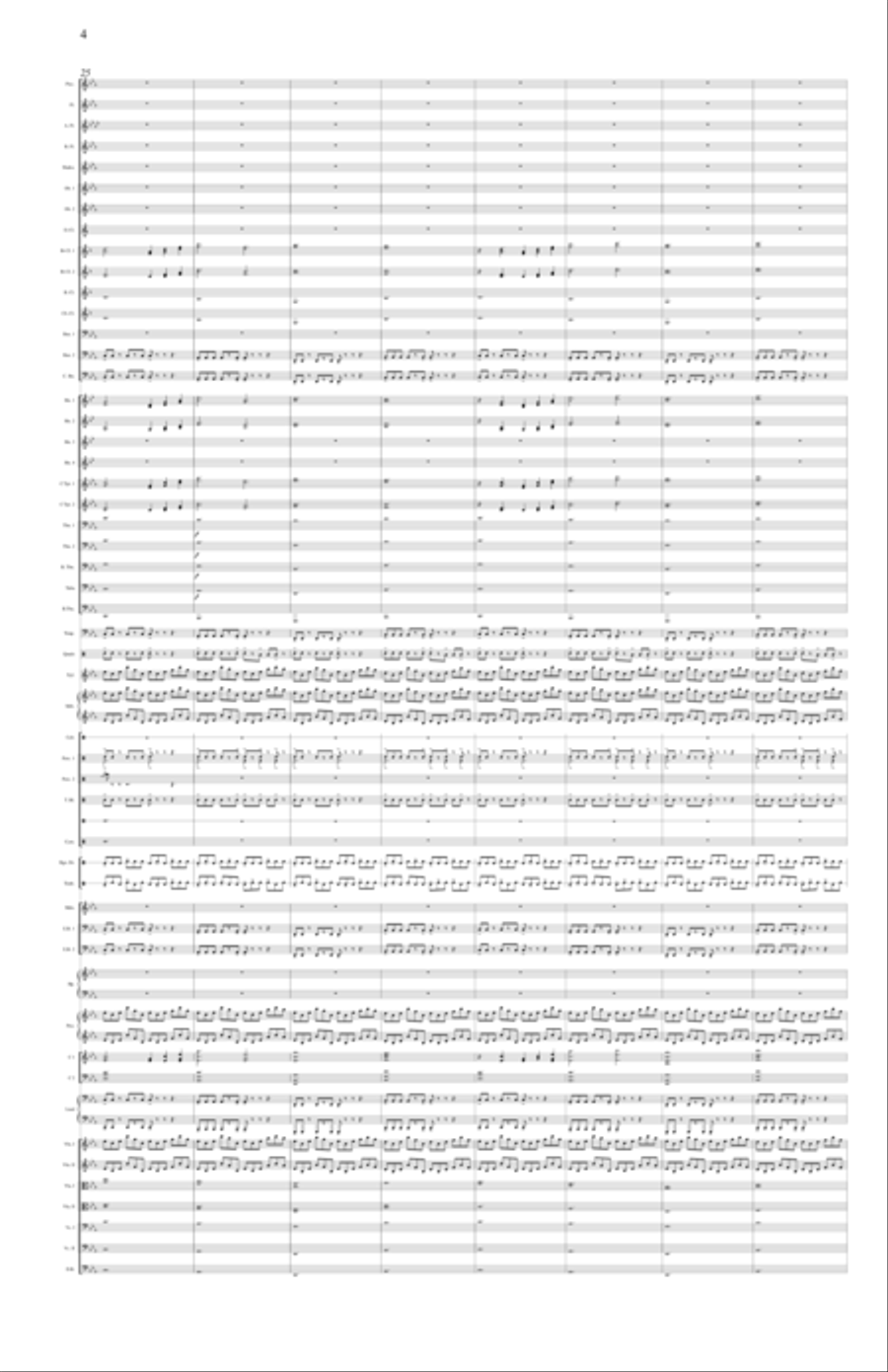 Redeemer, VII: Triumph Full Orchestra scores gallery preview page 4