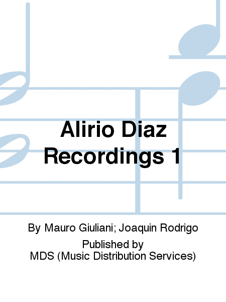 Alirio Diaz Recordings 1
