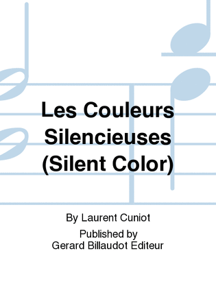 Book cover for Les Couleurs Silencieuses