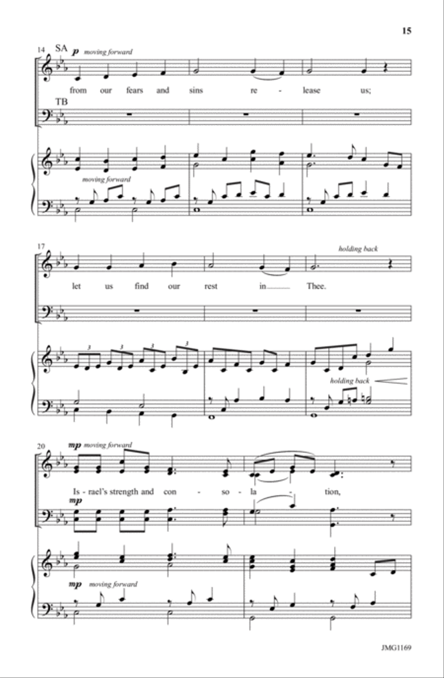 The Gift 4-Part scores gallery preview page 14