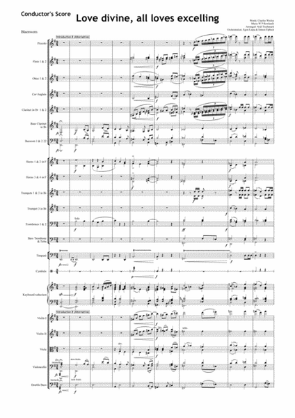 Love Divine - Full Orchestra & SATB Choir image number null