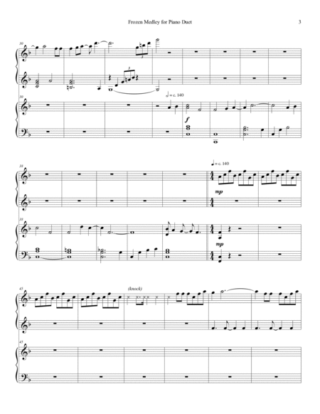 "Frozen" Piano Medley (arr. Jason Lyle Black)