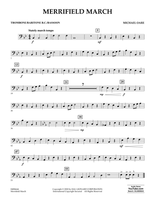 Merrifield March - Trombone/Baritone B.C./Bassoon