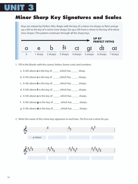 Essential Elements Piano Theory – Level 7