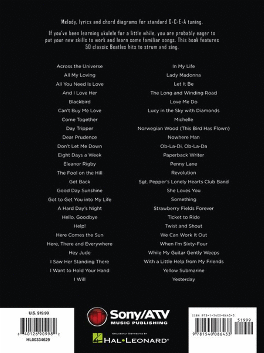 First 50 Songs by the Beatles You Should Play on Ukulele Ukulele scores gallery preview page 9