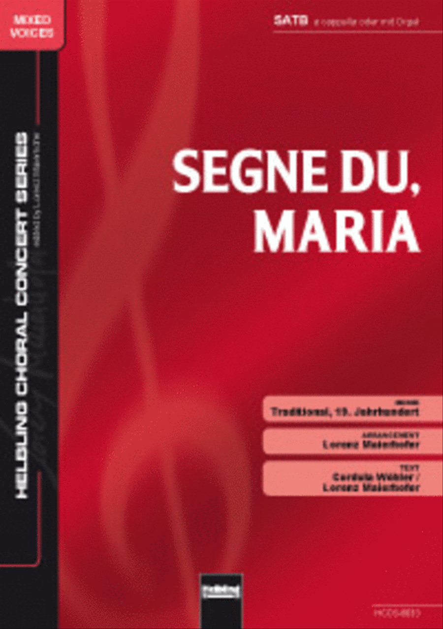 Segne du, Maria 4-Part scores gallery preview page 1