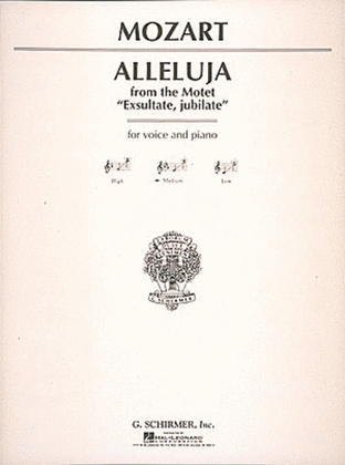Book cover for Alleluia (from Exsultate, jubilate)
