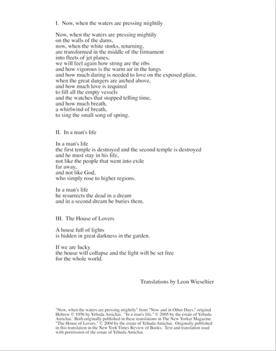 [Froom] Amichai Songs (Baritone and Mixed Ensemble) Large Ensemble scores gallery preview page 2
