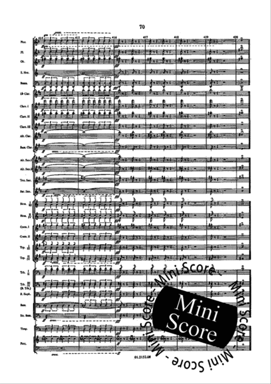 Le Roi D'Ys Concert Band scores gallery preview page 76