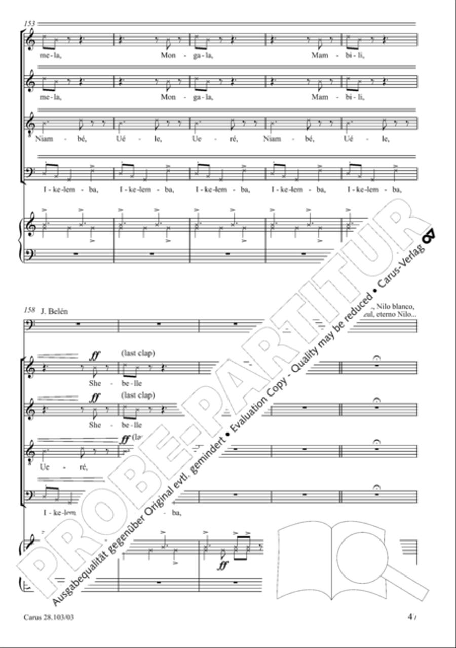 Water Water 4-Part scores gallery preview page 62