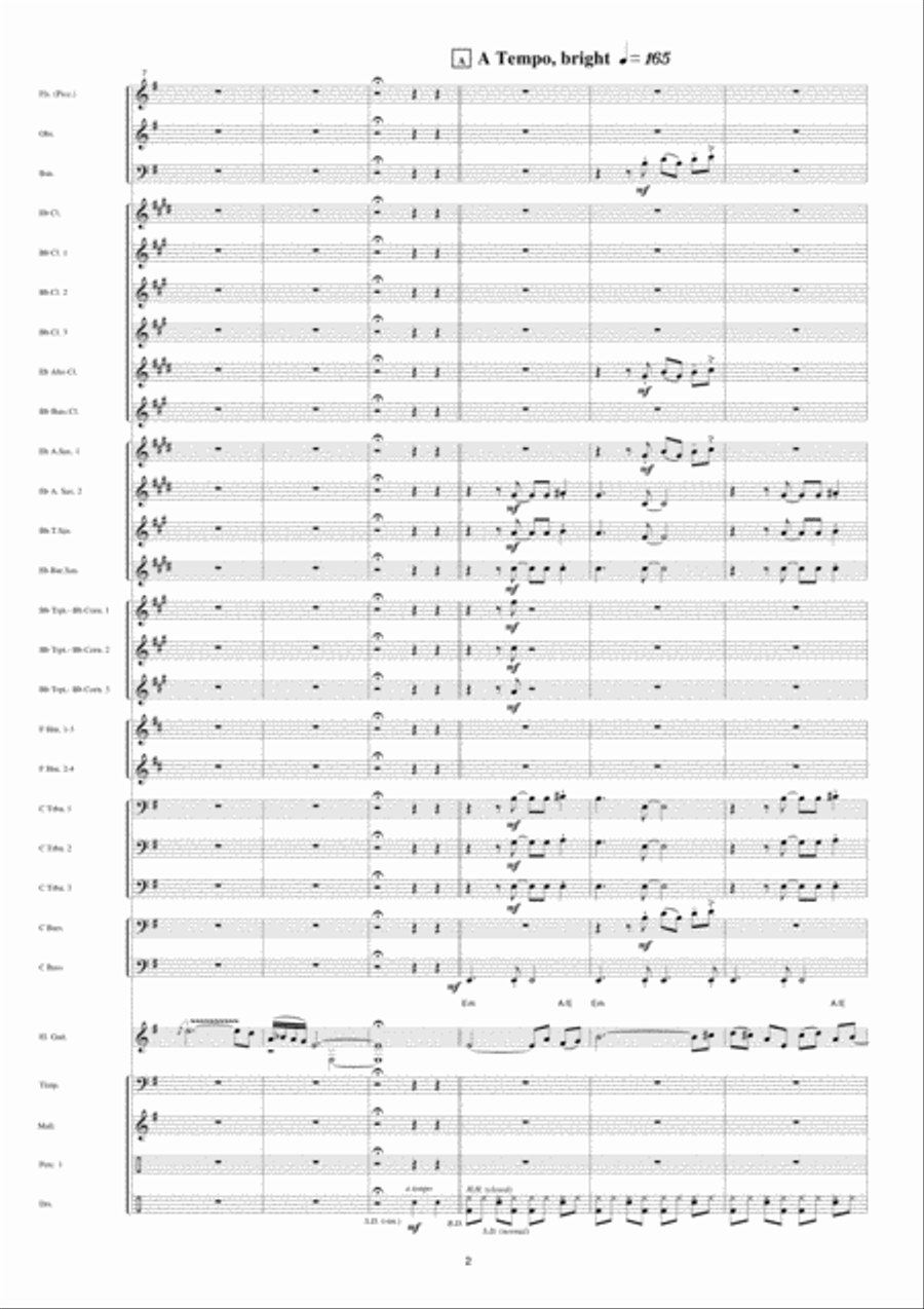 Full Option Full Option Concert Band scores gallery preview page 3