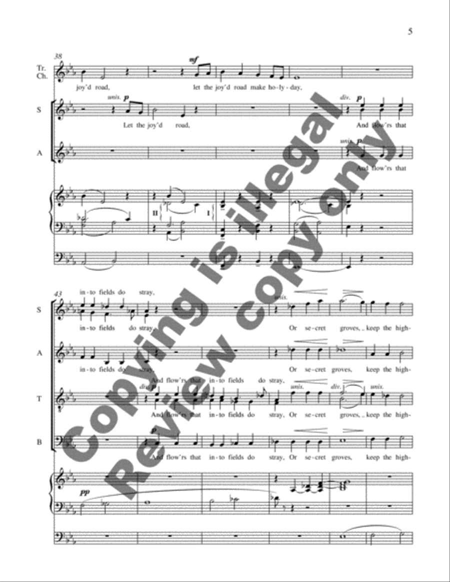A Joyful Symphony A Joyful Symphony SA scores gallery preview page 5