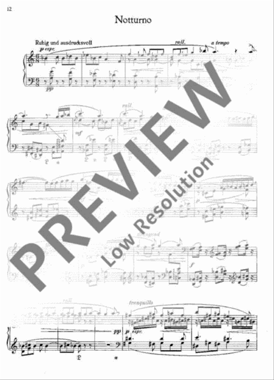 Tessiner Piano book Piano Solo scores gallery preview page 13
