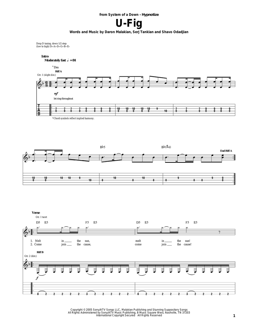 Hypnotize tabs system hot sale of a down